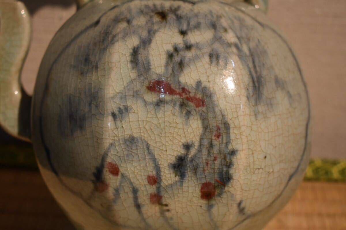 [GE]M440* Joseon Dynasty * Goryeo collector discharge goods * { large name goods } era Joseon Dynasty blue and white ceramics . sand water note / China old . morning . fine art antique goods hour substitute article work of art old work of art Korea 