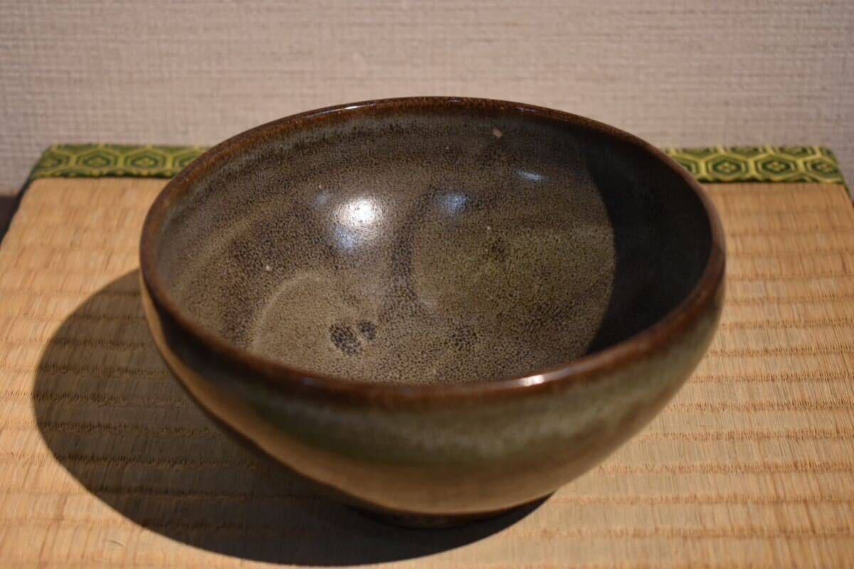 【GE】Y913【コレクター所蔵品】時代 天目茶碗 /中国古玩 中国美術 骨董品 時代品 美術品 古美術品_画像1