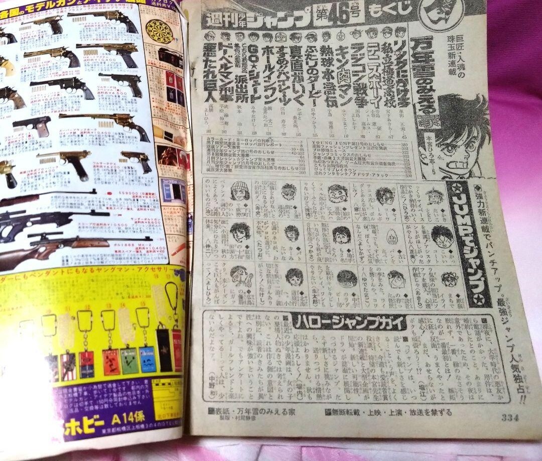 希少☆1979年 週刊少年ジャンプ No.46 11月12日 こち亀 キン肉マン 万年雪のみえる家 漫画 昭和レトロ リングにかけろ_画像5