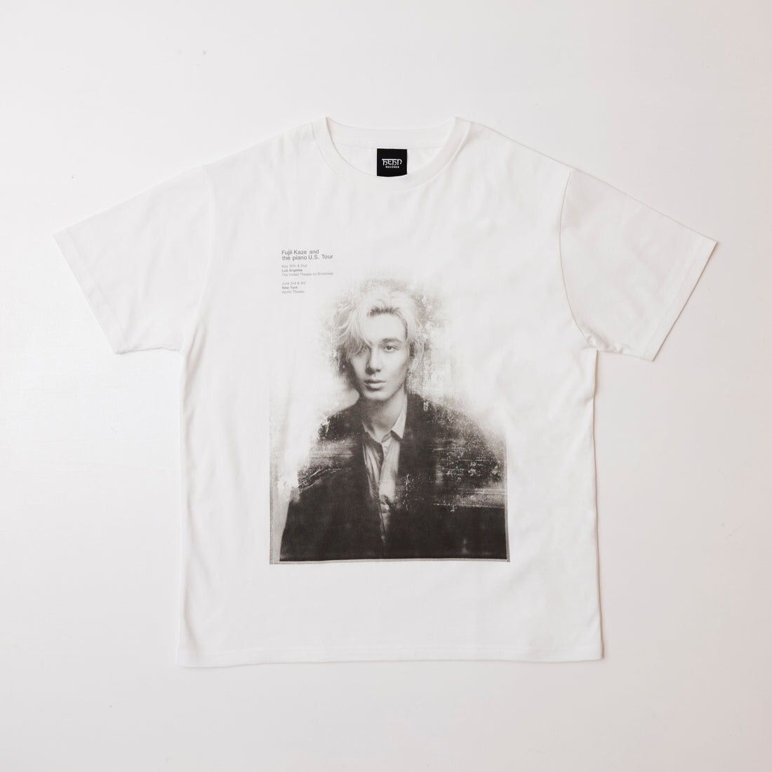 FUJII KAZE 藤井風　アメリカツアー　ライブTシャツ　ホワイト　L 新品_画像1