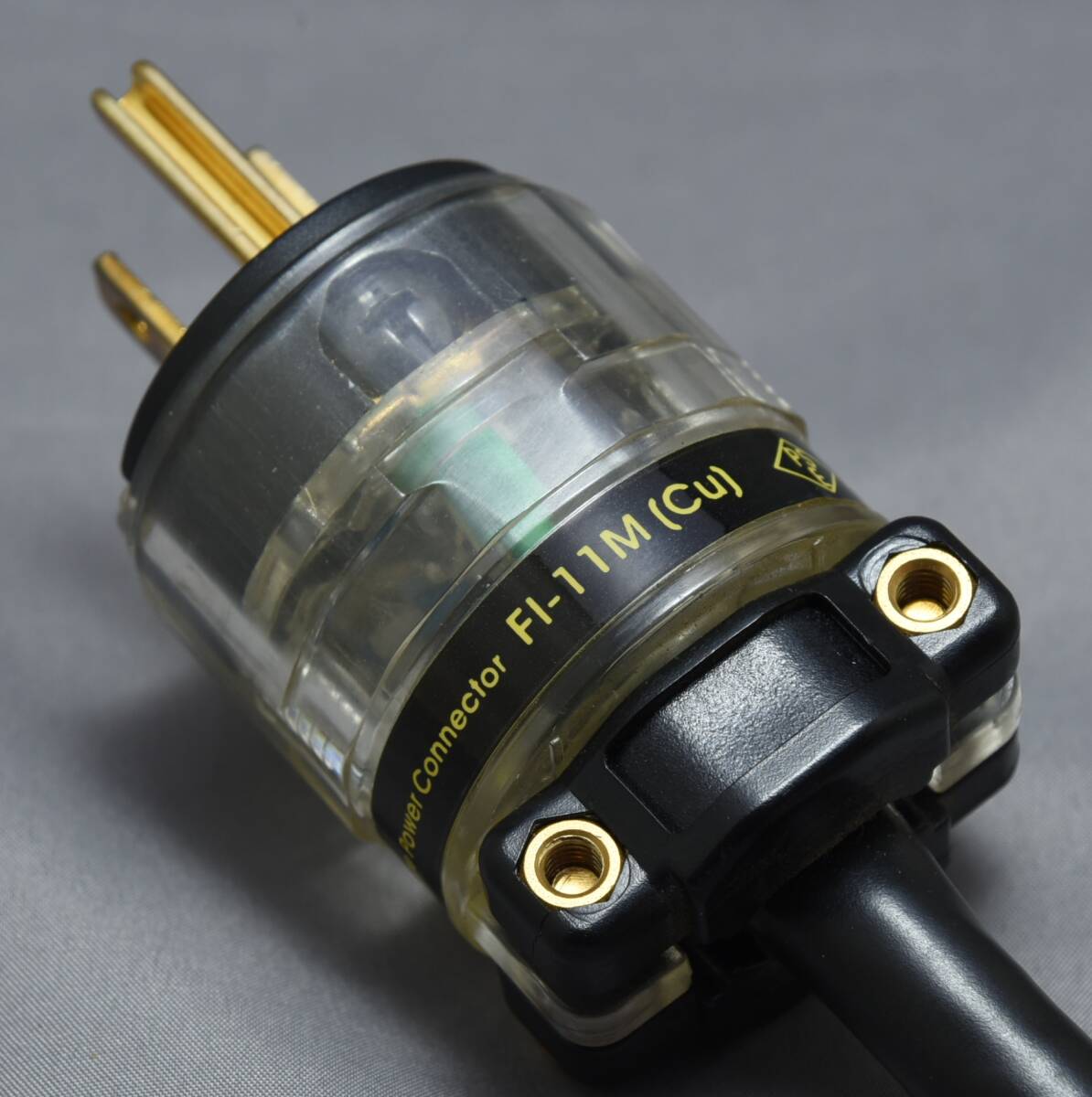 ^*[ power supply cable ] Belden 1m+ furutech FI-11M(Cu)/ oyaide C-029 *^