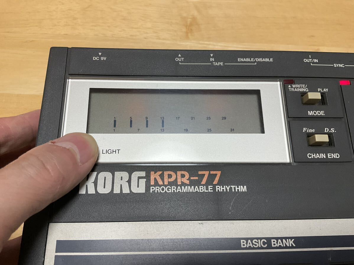  rhythm machine KORG KPR-77
