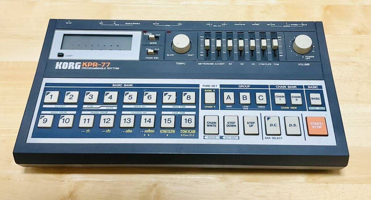  rhythm machine KORG KPR-77