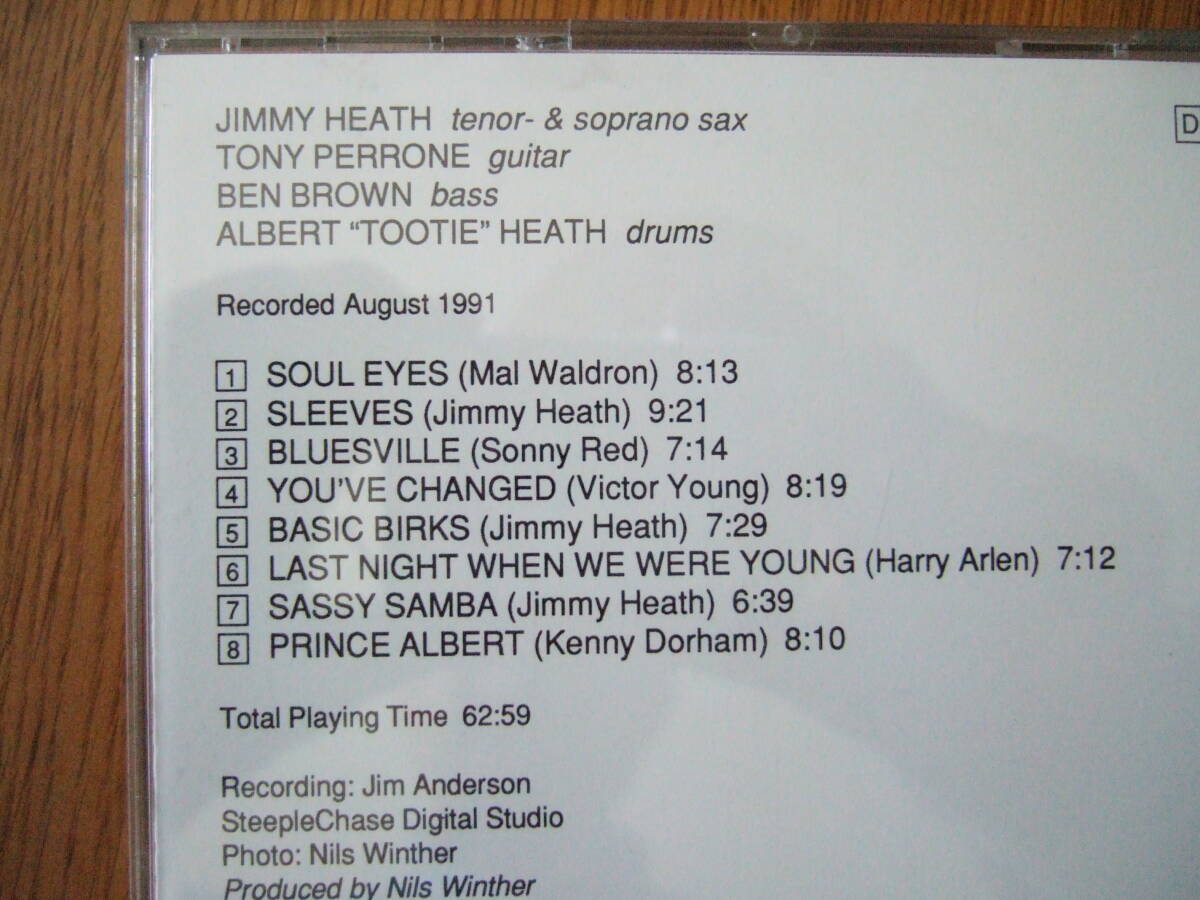 Jimmy Heath Quartet - You've Changedの画像3