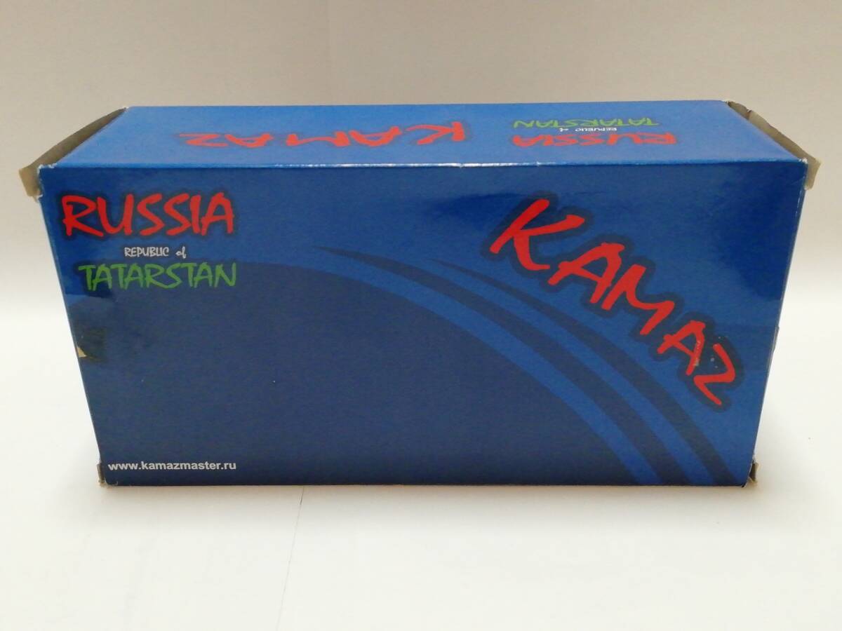 1/43 カマズ RUSSIA KAMAZ 4911 ダカールラリー 2007 ロシア RACE TRUCK KAMAZU 4911 (No.527)_外箱に経年劣化の痛みがかなりあります。