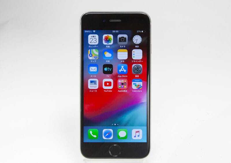 Apple SoftBank iPhone6 16GB MG472J/A ネットワーク利用制限「-」 バッテリー残量99%の画像1