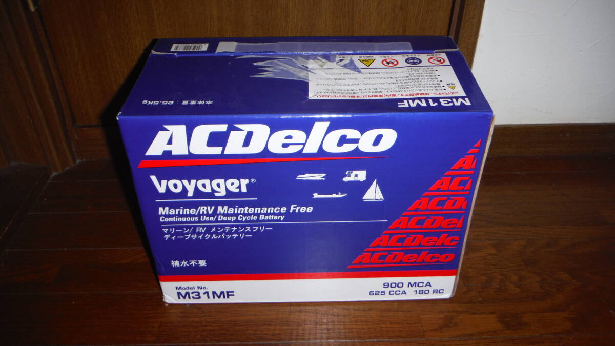 ACDelco Voyager マリン用メンテナンスフリーバッテリー M31MFジャンク_画像10