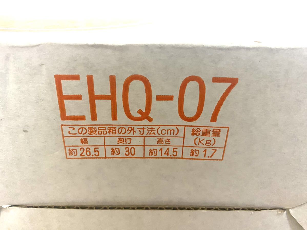 ～１円スタート～【未使用保管品】 ZOJIRUSHI ミニホットプレート 象印 プチまる EHQ-07 ホットプレート オフホワイト 取説 箱付きの画像3