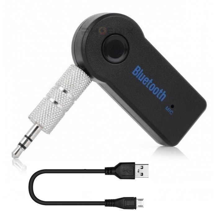 Bluetooth 3.0 レシーバー オーディオ USB AUX 充電式 ブルートゥース ミュージックレシーバー ワイヤレス iPad / iPhone / スマホ など_画像1