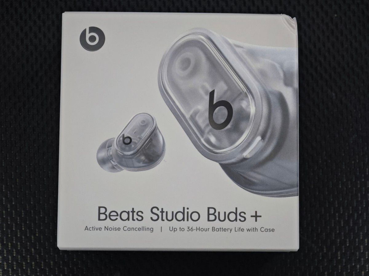 【新品未開封】 Beats Studio Buds +  トランスペアレント ワイヤレスイヤホン 【凹みあり】