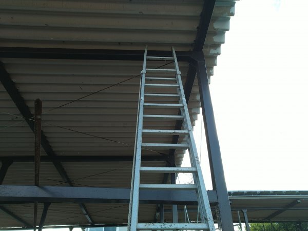  aluminium 2 ream slider ladder two ream .. Aichi ..