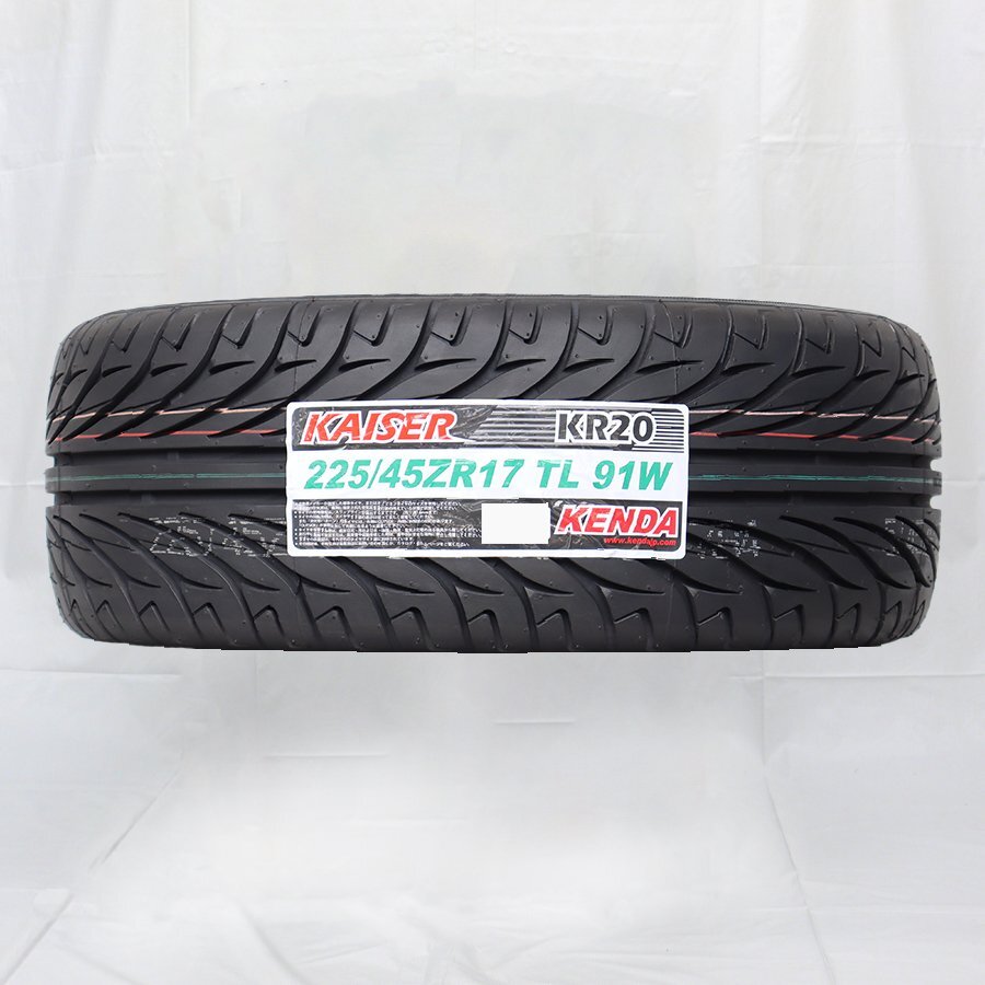 送料無料 225/45R17 91W KENDA ケンダ カイザー KAISER KR20 23年製 新品 サマータイヤ 1本限り 【セール品】_画像1