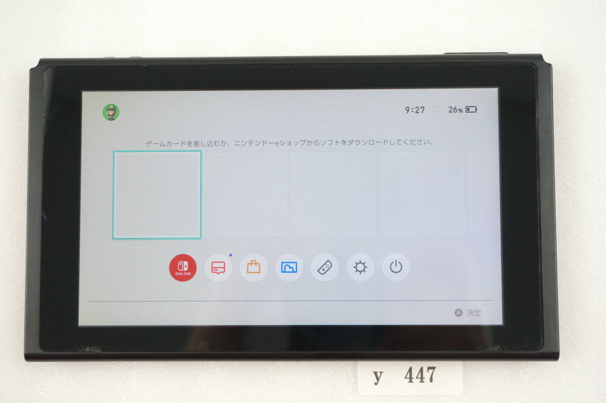 送料無料 ジャンク Nintendo Switch 本体 任天堂 ニンテンドー 訳あり 難あり #_画像1