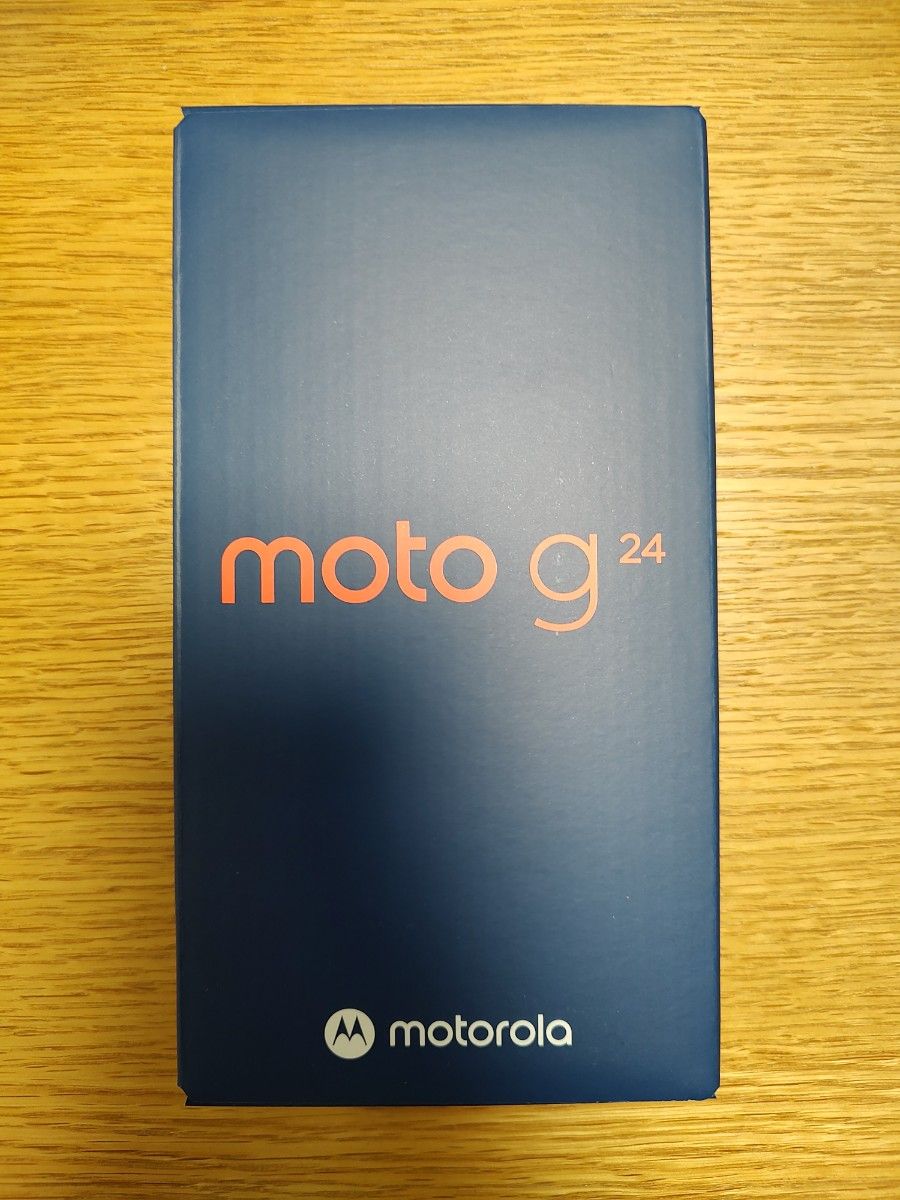 新品未使用 モトローラ motorola moto g24 アイスグリーン SIMフリー