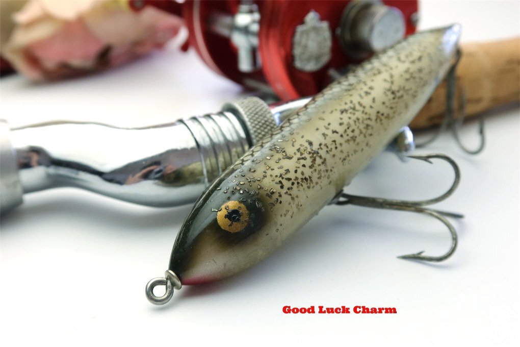 60s Heddon 1st Zara Spook ヘドン ザラスプーク / ザウルス ZEAL ハトリーズ 道楽 バルサ50 全ての国産ルアーに影響を与えた初代モデル!の画像7