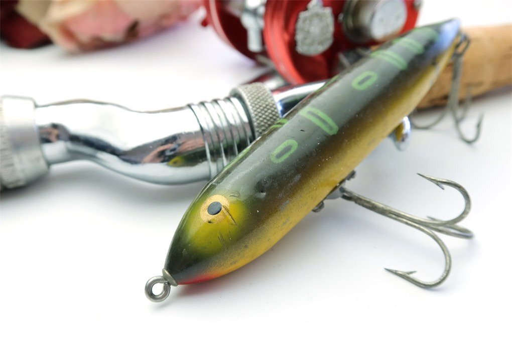 60s Heddon 1st Zara Spook ヘドン ザラスプーク / ザウルス ZEAL ハトリーズ 道楽 バルサ50 全ての国産ルアーに影響を与えた初代モデル!の画像1