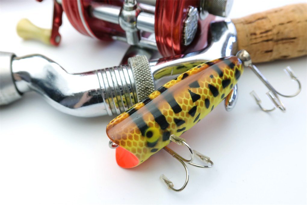 70/80s HEDDON B. LUCKY 13 SPOOK BRS オールド ヘドン ラッキー13 スプーク / ABU 道楽 ZEAL BALSA50 ハトリーズ 昭和アングラーにの画像3