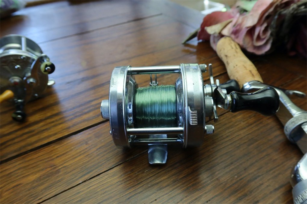 70s ABU 5500C オールド アブ アンバサダー リール / heddon 道楽 ザウルス ZEAL バルサ50 ハトリーズ UMCO 昭和レトロアングラーにの画像6