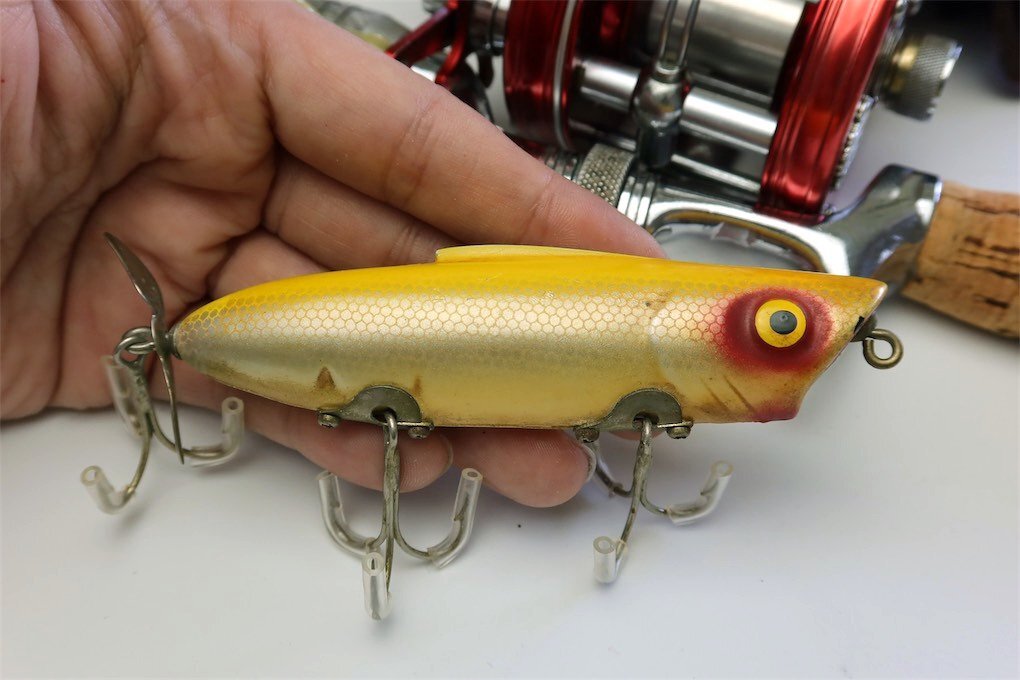 USA WOODS DOODLER 希少 オールドルアー / ABU HEDDON 道楽 ZEAL ハトリーズ バルサ50 UMCO FENWICK に夢中になった昭和レトロアングラーにの画像2