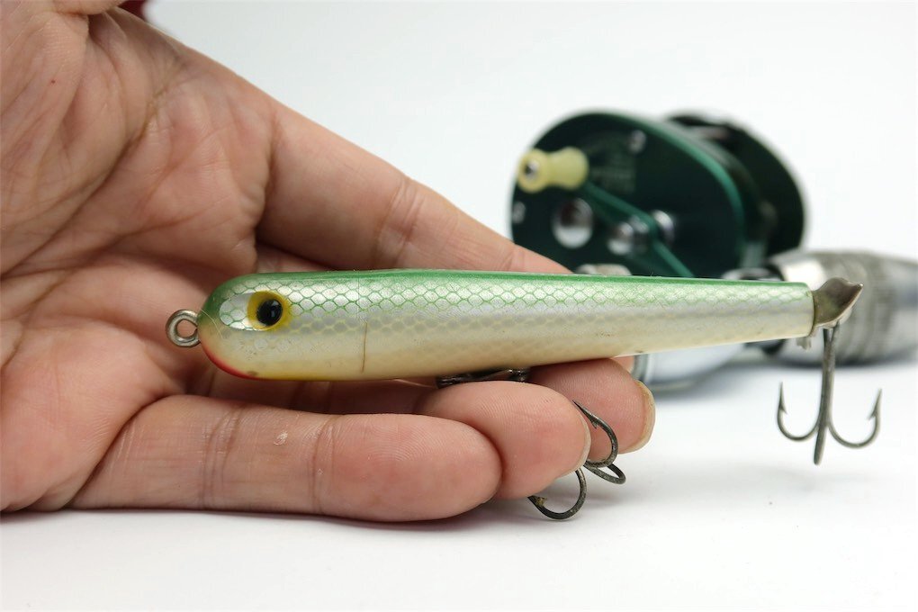 ARBOGAST SKINNY-MINNY アーボガスト スキニーミニー 激レア! 検) HEDDON 道楽 UMCO ハトリーズ BALSA50 昭和レトロ・アングラーに_画像5