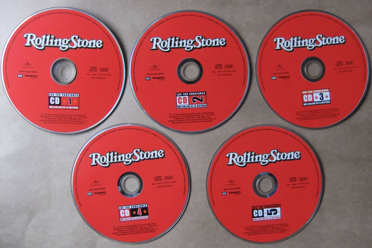 ★Disc良好★Rolling Stone　ローリングストーンズ　100％　CD5枚組　輸入盤★_画像2