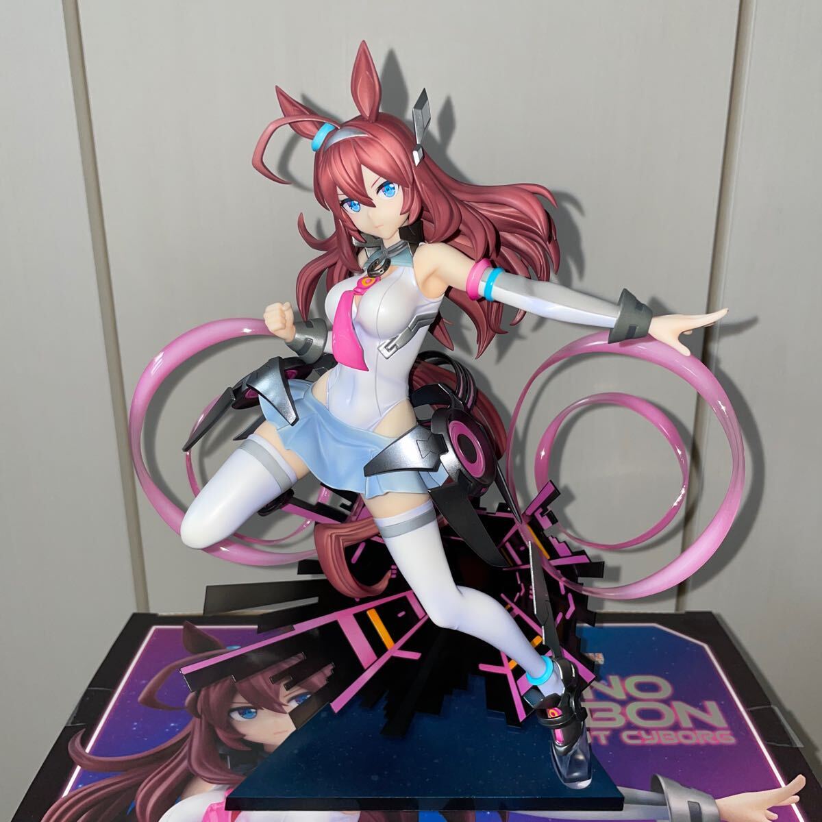 ウマ娘 プリティーダービー ミホノブルボン 栗毛のサイボーグ グッドスマイルカンパニー 1/7スケールフィギュア 中古美品送料込み_画像1