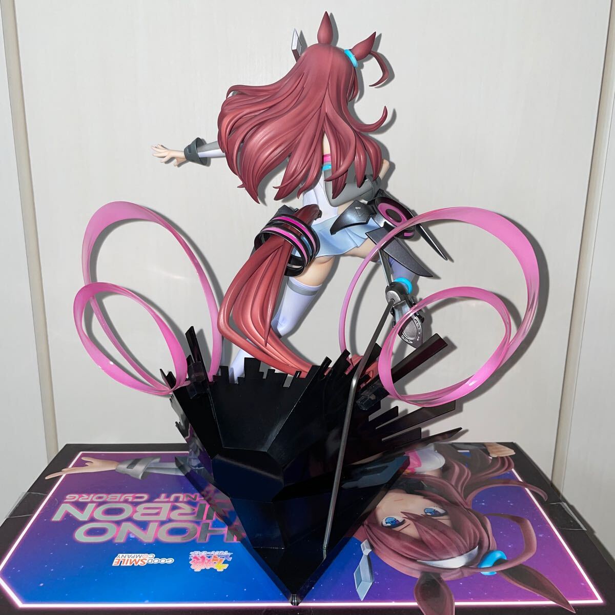 ウマ娘 プリティーダービー ミホノブルボン 栗毛のサイボーグ グッドスマイルカンパニー 1/7スケールフィギュア 中古美品送料込み_画像3