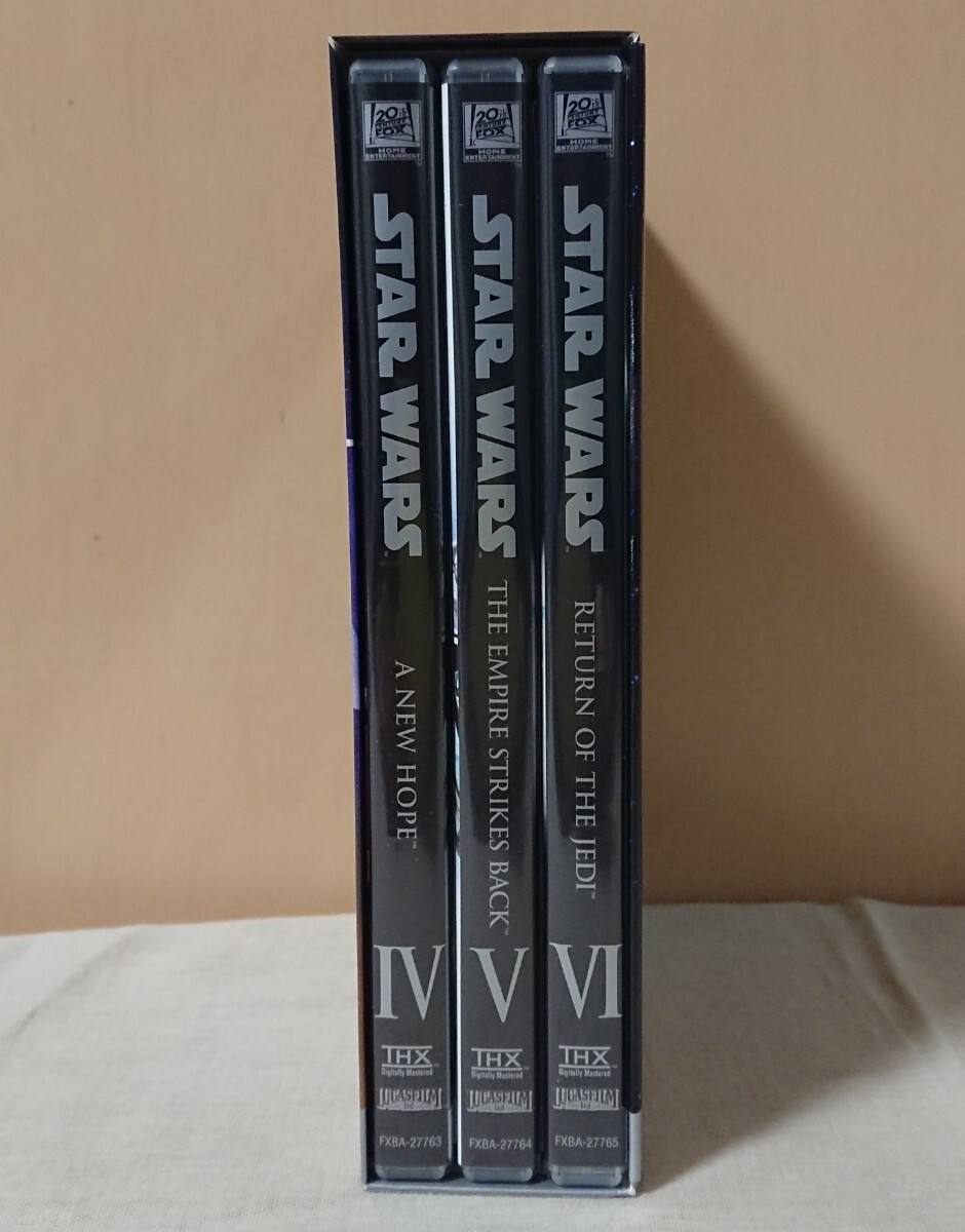 中古 ★スターウォーズ トリロジー DVD3枚セット★ STAR WARS TRILOGYの画像3