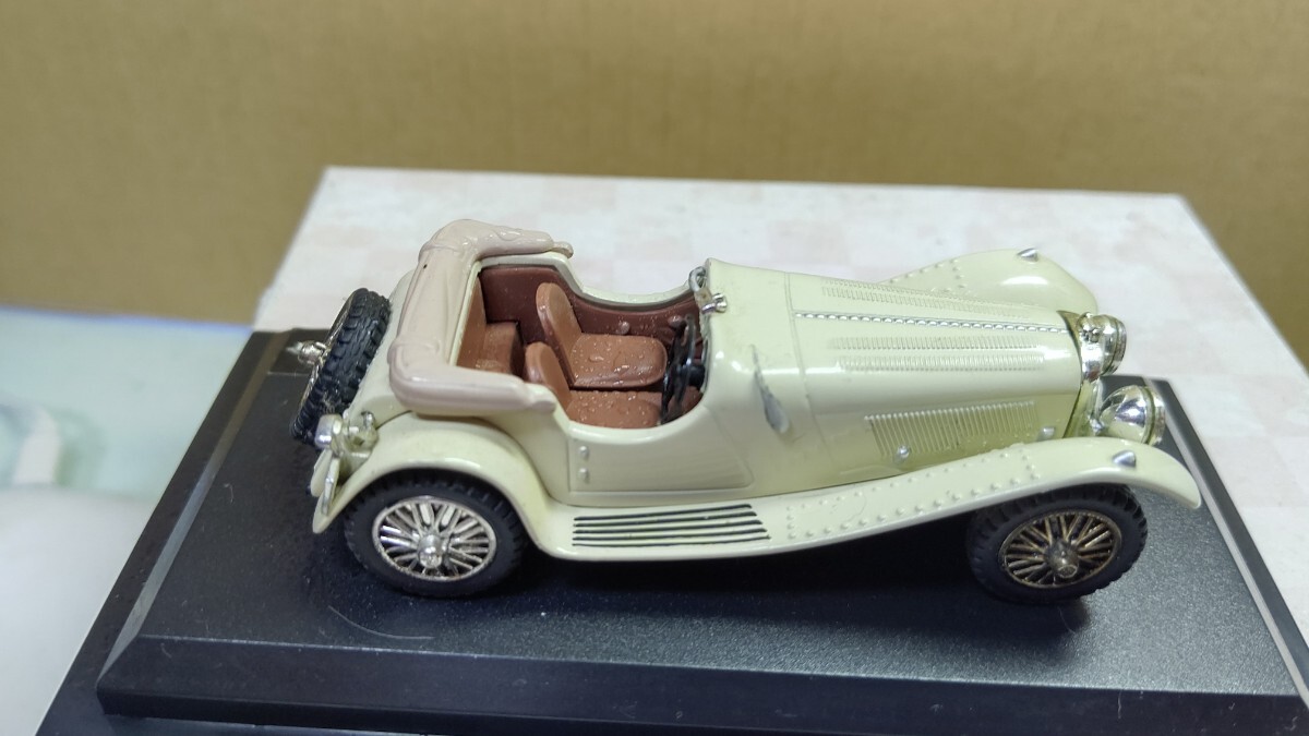 処分市スケール 1/43 JAGUAR SS-100 ！ イギリス 世界の名車コレクション！ デル プラド カーコレクション！部品欠けあります。_画像9