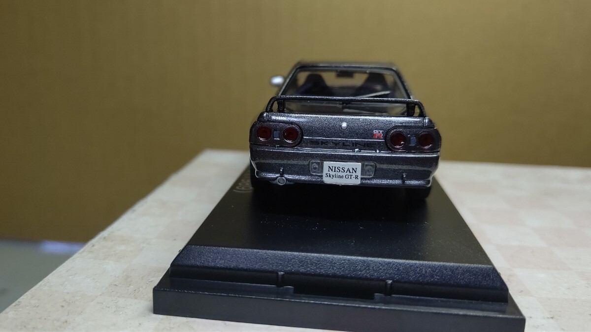 スケール 1/43 Nissan Skyline GT-R (1989年) ！ 日産 スカイライン GT-R ！ 国産名車コレクション！右ミラー欠落。_画像6