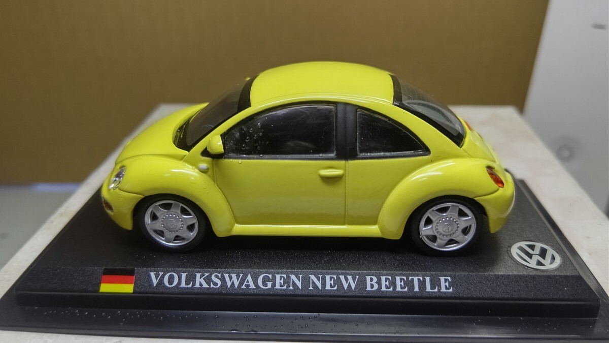 スケール 1/43 VOLKSWAGEN NEW BEETLE ！ ドイツ 世界の名車コレクション！ デル プラド カーコレクション！_画像1