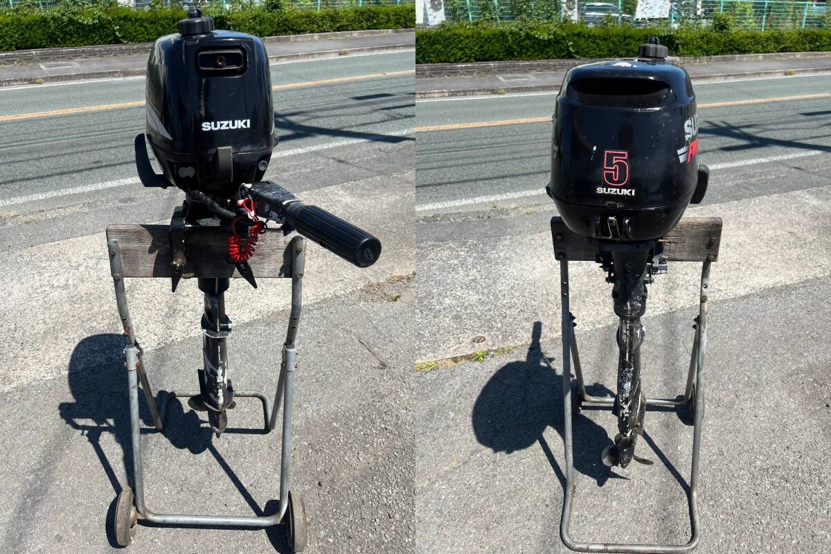 即決【5】☆小型船舶用船外機☆ スズキ DF5 00501F 5馬力 4スト 即決【5】☆小型船舶用船外機☆ スズキ DF5 00501F 5馬力 4スト