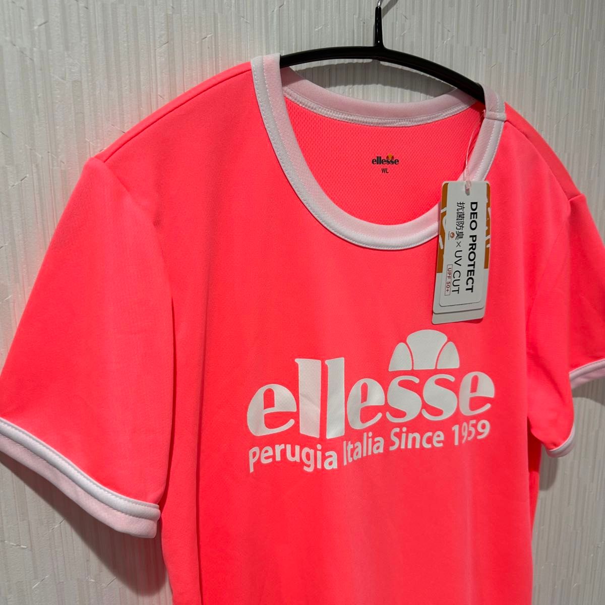 ellesseエレッセ テニスウェア プラクティス半袖Tシャツ レディースL新品