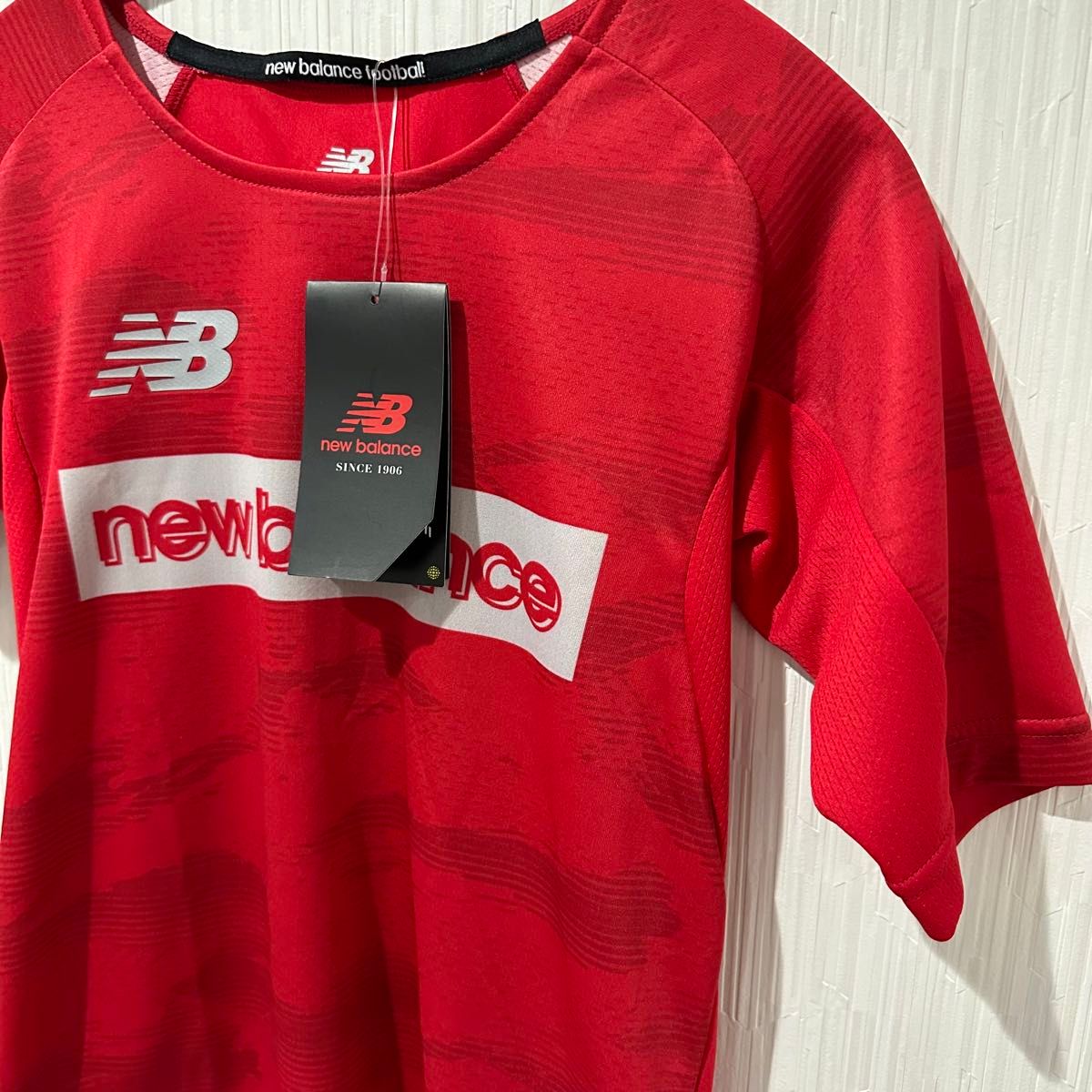 new balanceニューバランスサッカートレーニング半袖Tシャツ130㎝新品