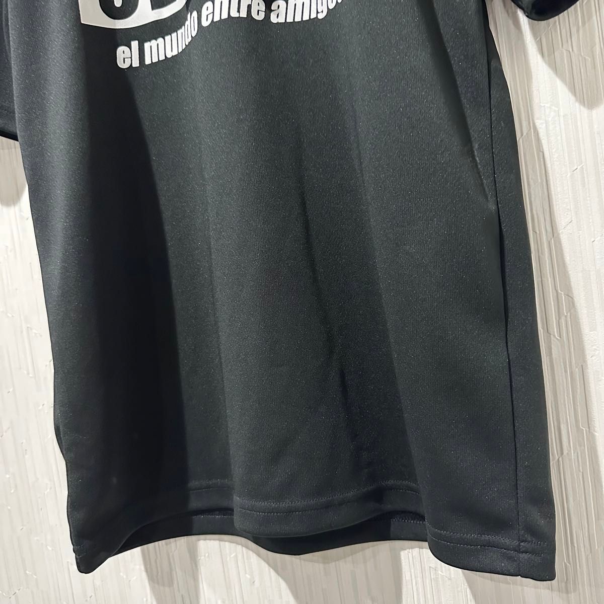 SVOLMEスボルメ サッカーロゴプラ半袖Tシャツジュニア ブラック160㎝新品