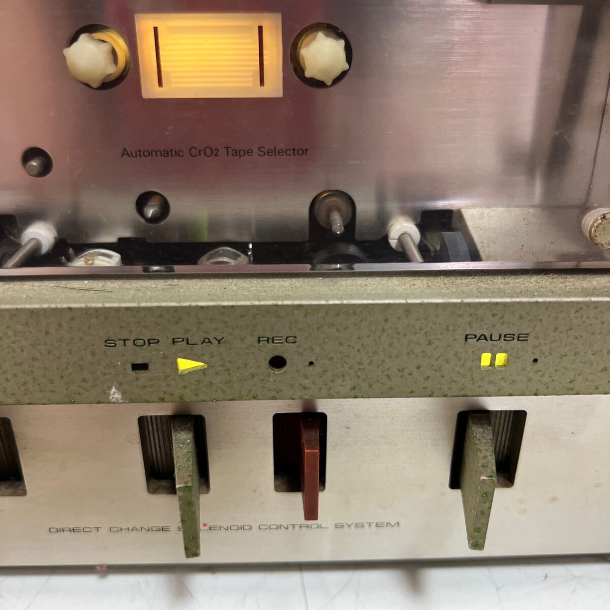 パイオニア カセットデッキ Pioneer CT-800 通電確認済です。現状品の画像4