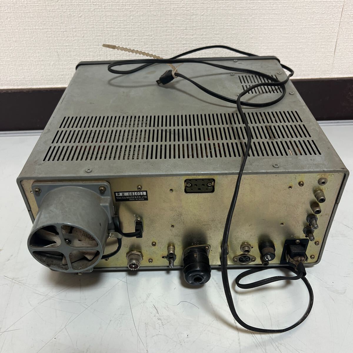 YAESU ヤエス 八重洲無線 HF SSBトランシーバー FT-101ZD 通電確認済です。現状品の画像5