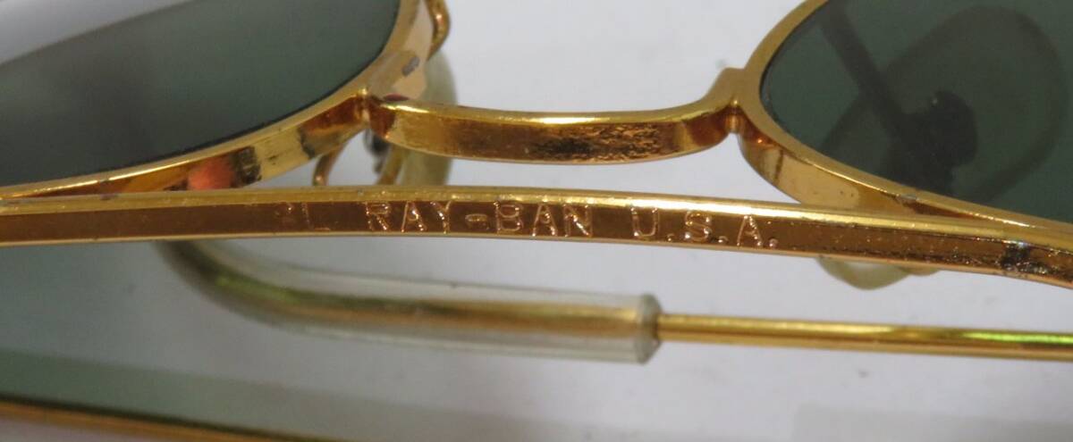 16629 上605-041 レイバン サングラス G-15 レンズ ティアドロップ オリンピック メタル ボシュロム B&L RAY-BAN 60の画像8
