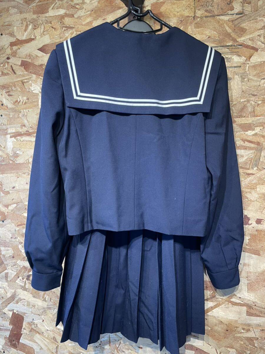 中学 高校 女子 学生服 制服 冬服 セーラー服 愛知 コスプレ衣装 裏地付きの画像2