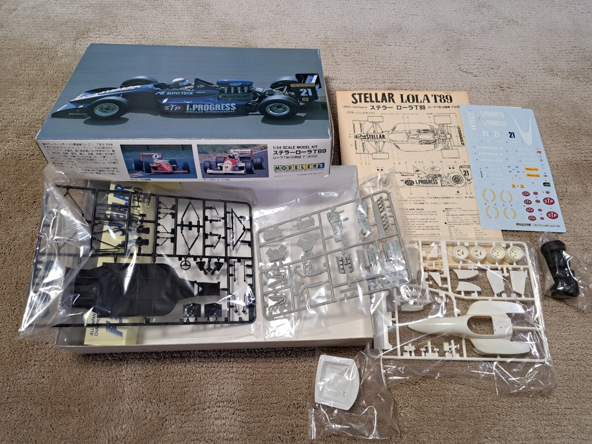 モデラーズ 1/24 F3000 STELLAR LOLA T89 小河等チャンピオンの画像3