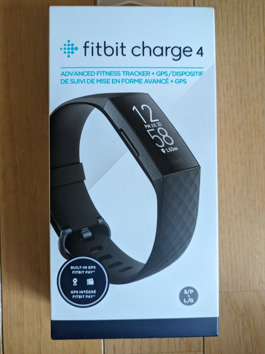 Fitbit charge4  フィットネストラッカー スマートウォッチ 腕時計　Suica対応