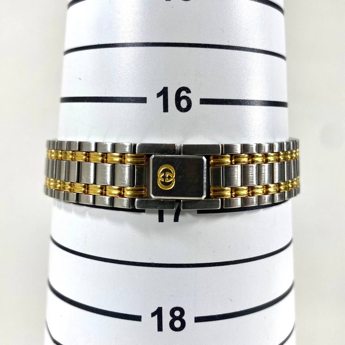 GUCCI 9000L SWISS MADE グッチ 簡易動作確認済 レディース 腕時計 WristWatch ビンテージ Vintage 簡易クリーニング済 RL T16_画像7