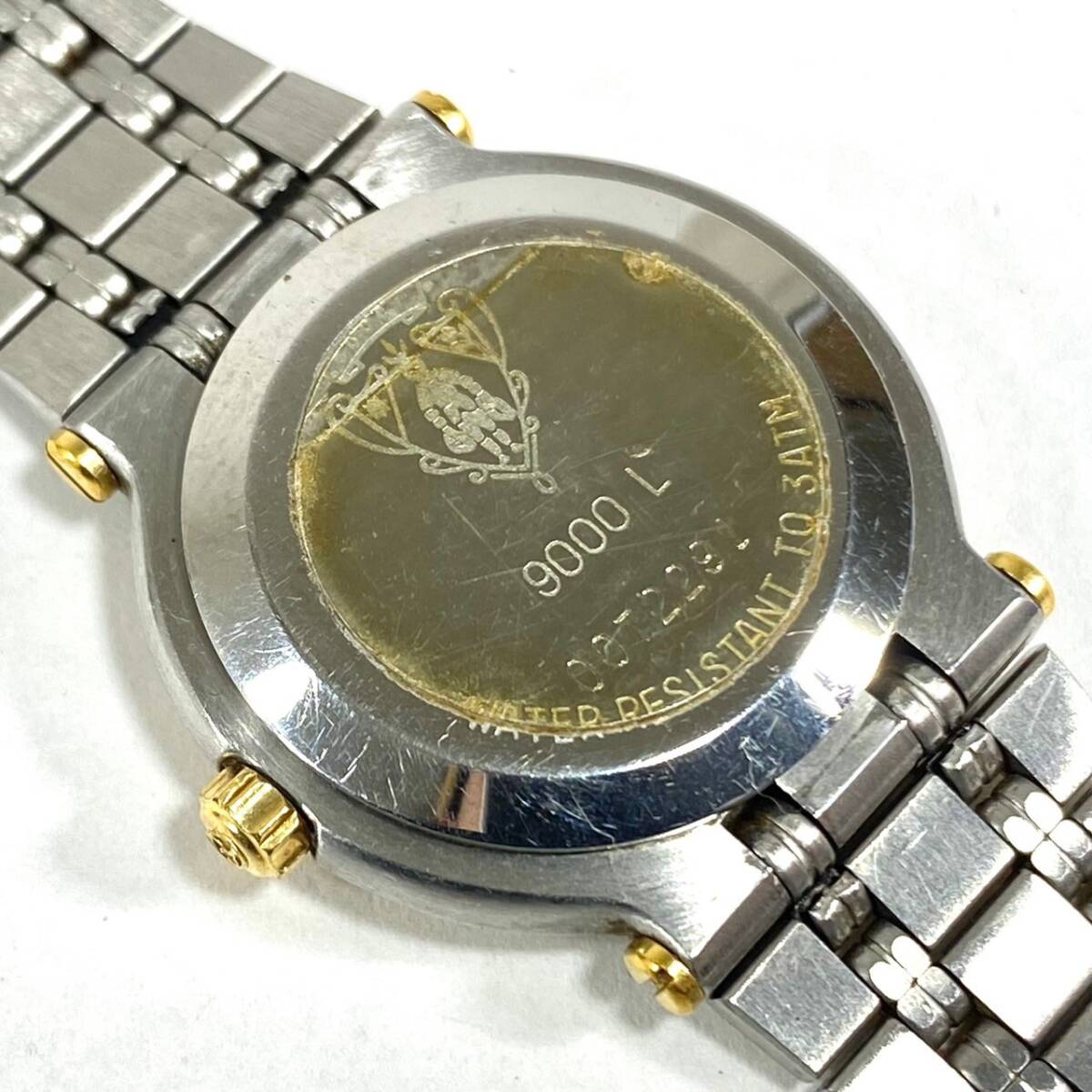GUCCI 9000L SWISS MADE グッチ 簡易動作確認済 レディース 腕時計 WristWatch ビンテージ Vintage 簡易クリーニング済 RL T16の画像6