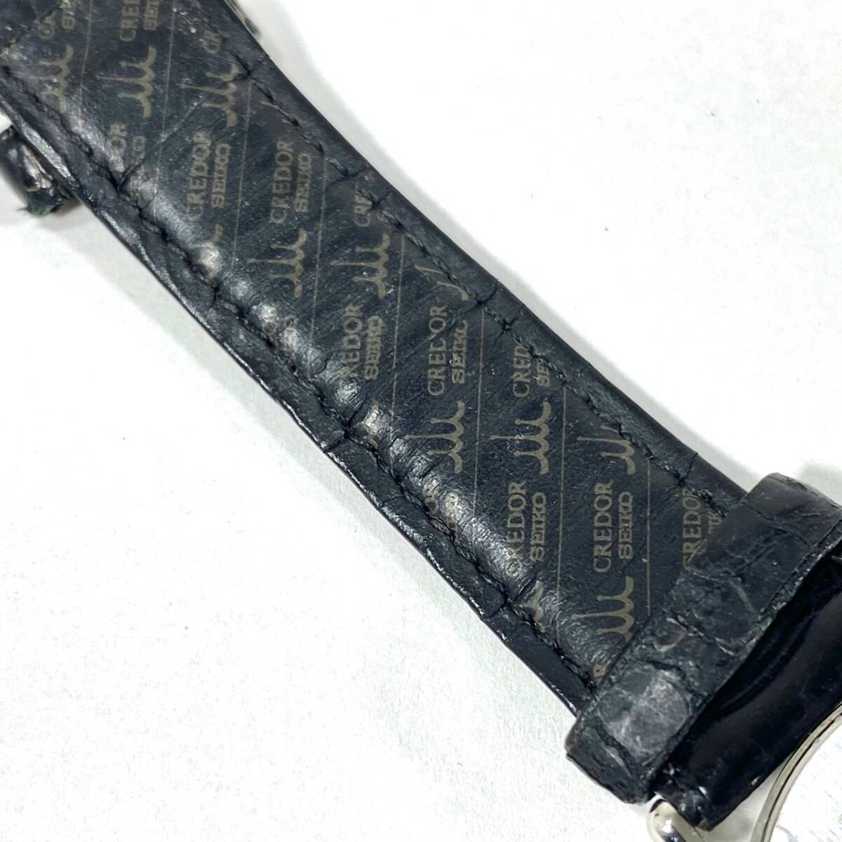 *1000 иен старт!*SEIKO CREDOR Seiko Credor простой рабочее состояние подтверждено мужские наручные часы WristWatch Vintage Vintage простой чистка RL T21