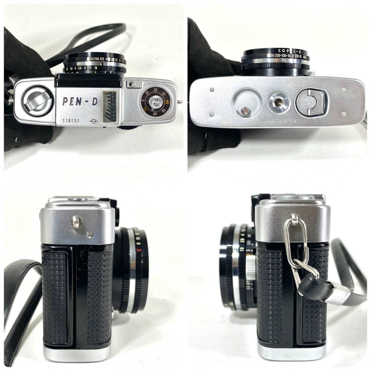 ☆1000円スタ!☆カメラ2点まとめ売り OLYMPUS PEN-D&Canon FTb ハードケース付き FilmCamera カメラ オリンパス キャノン Vintage RL C9の画像4