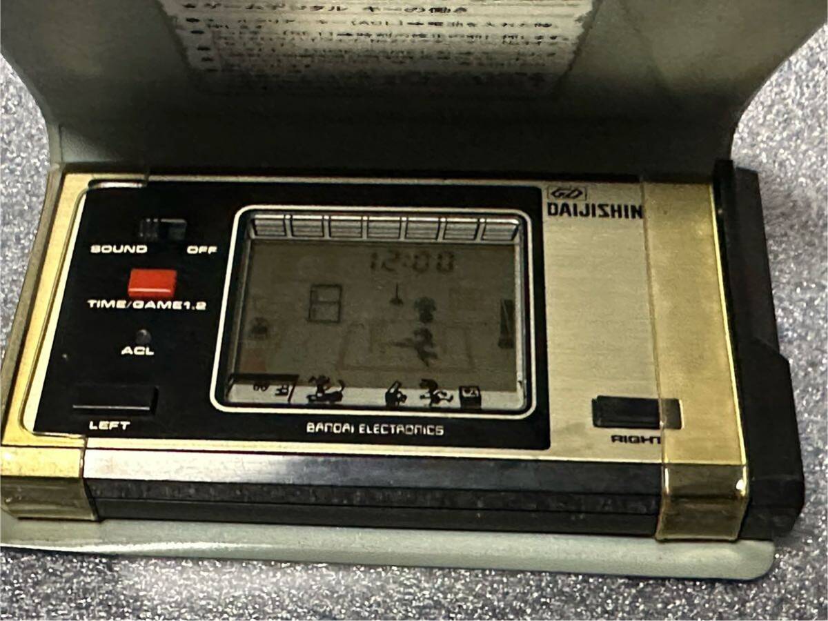 バンダイLCD DAIJJISHIN 大地震　ケース付き_画像8