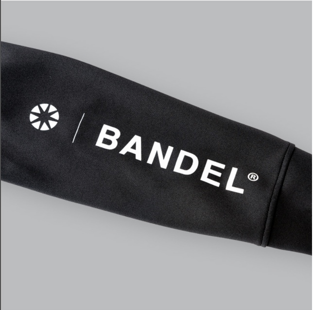 【送料無料・数回使用】2023年購入 BANDEL バンデル ゴルフウェア パーカー BASIC FULL ZIP PARKA BGI-3SBZP BLACKの画像8
