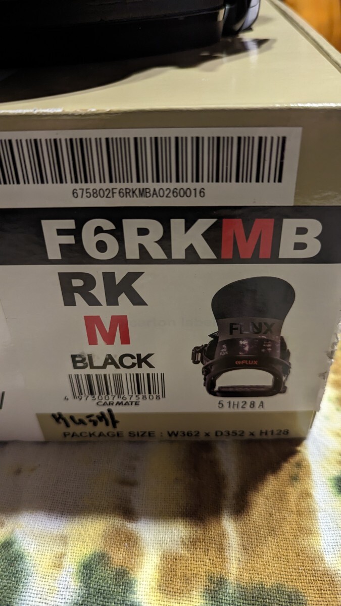 FLUX RK フラックス サイズM 美品 ビンディング バインディング スノーボード　_画像1