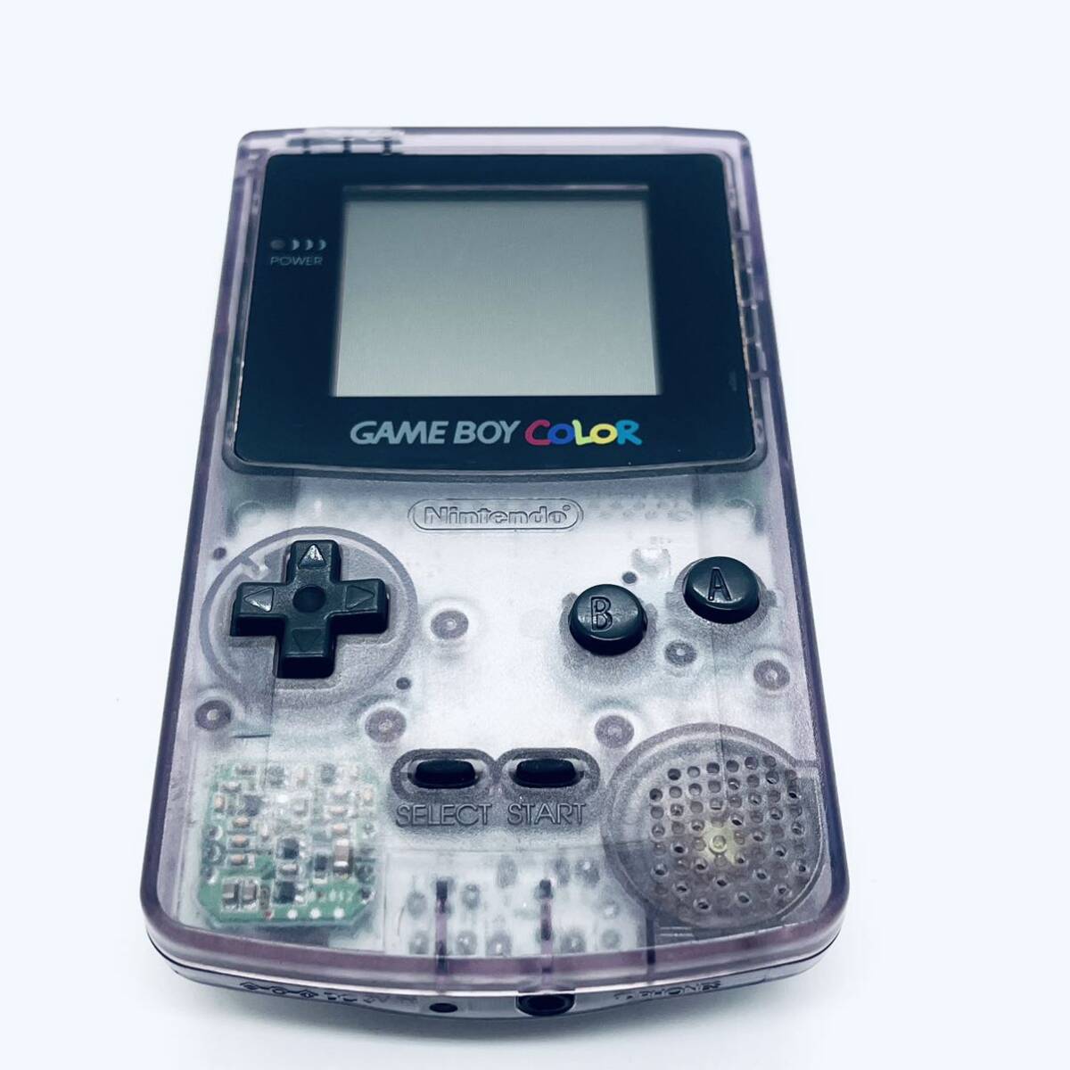 Nintendo ゲームボーイカラー クリア パープル/任天堂ニンテンドー GAM GAME BOY COLOR CGB-001の画像1
