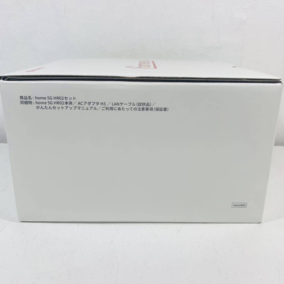 未使用品 docomo home5G HR02 ドコモ ダークグレー 残債なし ルーター_画像3